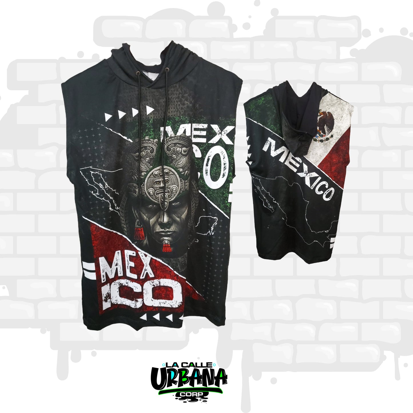 Mexico History - sleeveless sweatshirt